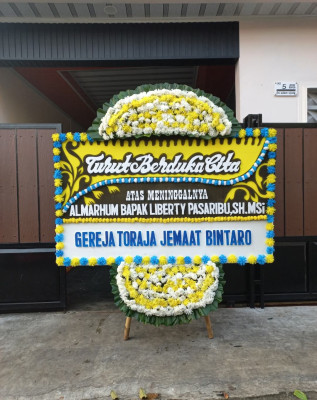 Papan Bunga Duka di Duren